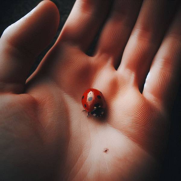 Ladybug bite identification